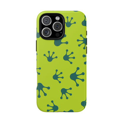 Frog Pattern Phone Case, Fun and Colorful Phone Cover, Durable Phone Protection, Gifts for Nature Lovers, Unique Accessory