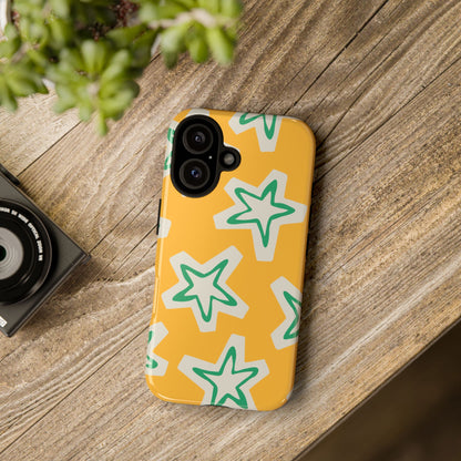 Retro Star Pattern Phone Case | Tough Cases, Colorful Cover for Phones, Phone Accessories, Gift for Her, Trendy Cases