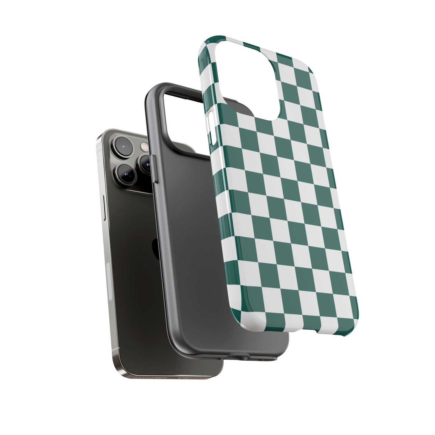 Stylish Checkered Phone Case, Protective Cover, Unique Gift, Trendy Accessory, Customizable Design, Ideal for All Ages