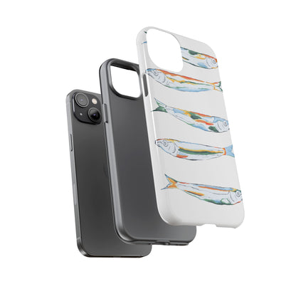 Tough Cases – Artistic Fish Design Phone Case, Unique Gift for Aquatic Lovers, Perfect for Birthdays, Holidays, and Everyday Use, Quirky Cases, Fun Phone Cases
