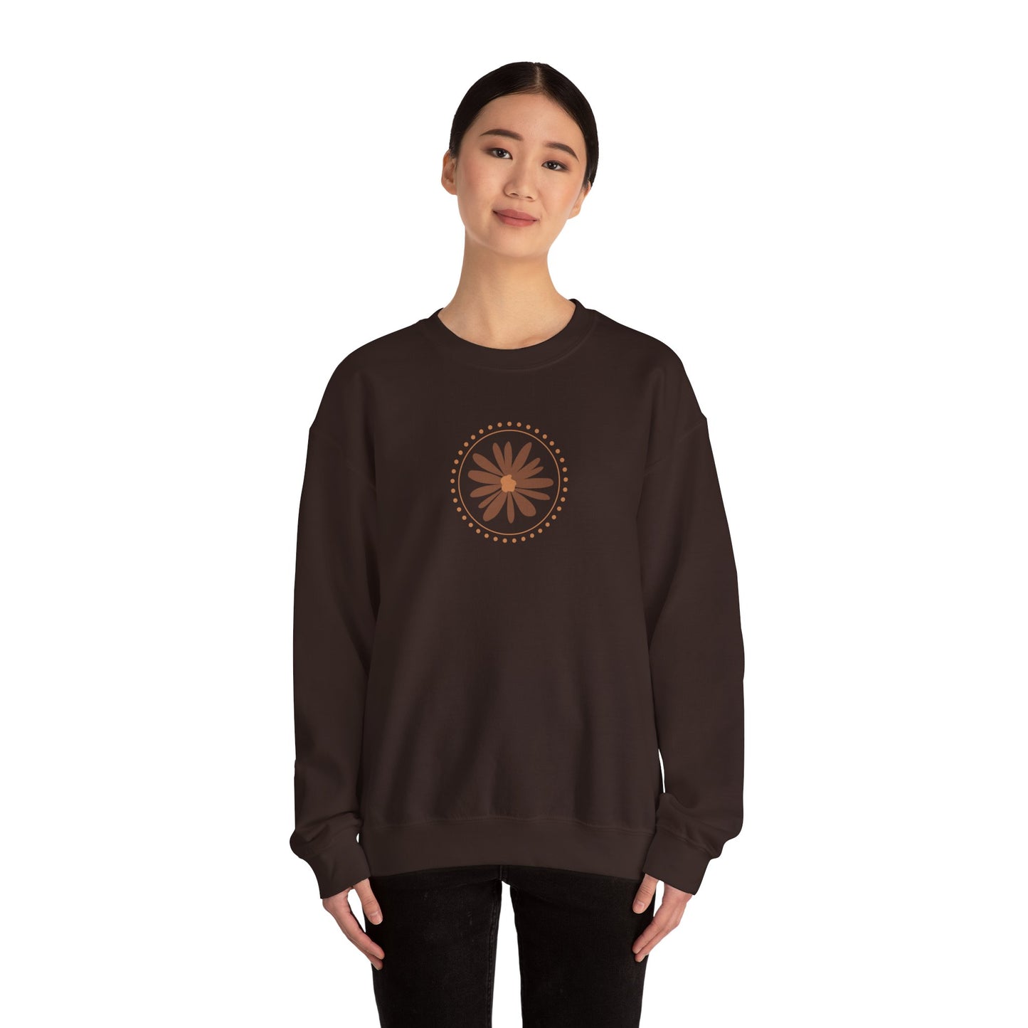 Floral Crewneck Sweatshirt, Cozy, Unisex, Gifts for Her, Casual Wear, Trendy Sweatshirt, Perfect for Fall