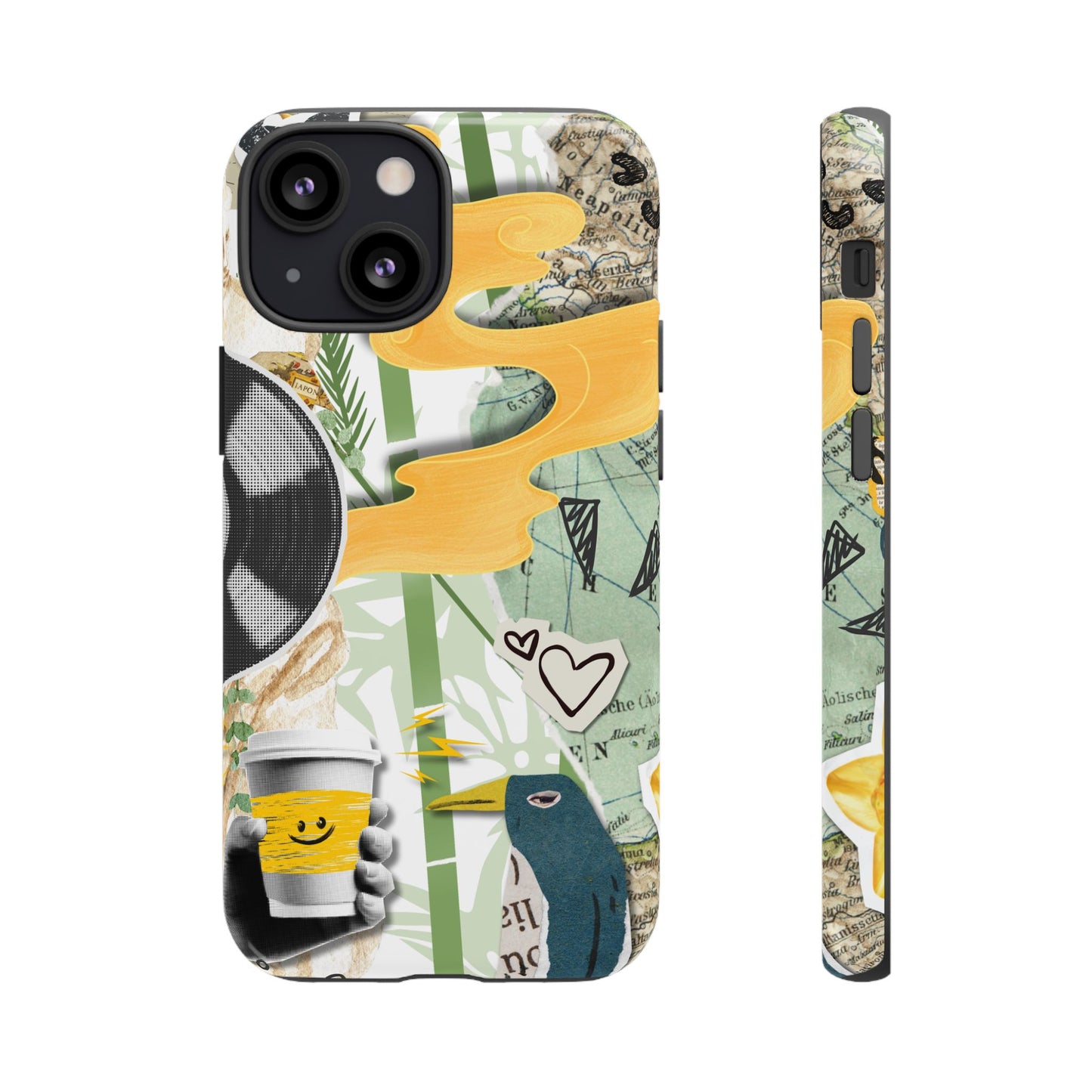 Artistic Phone Case, Unique Cell Phone Cover, Trendy Gifts for Music Lovers, Eco-Friendly Phone Accessory, Stylish Tech Gifts, Cool Cases, Unique Phone Cases