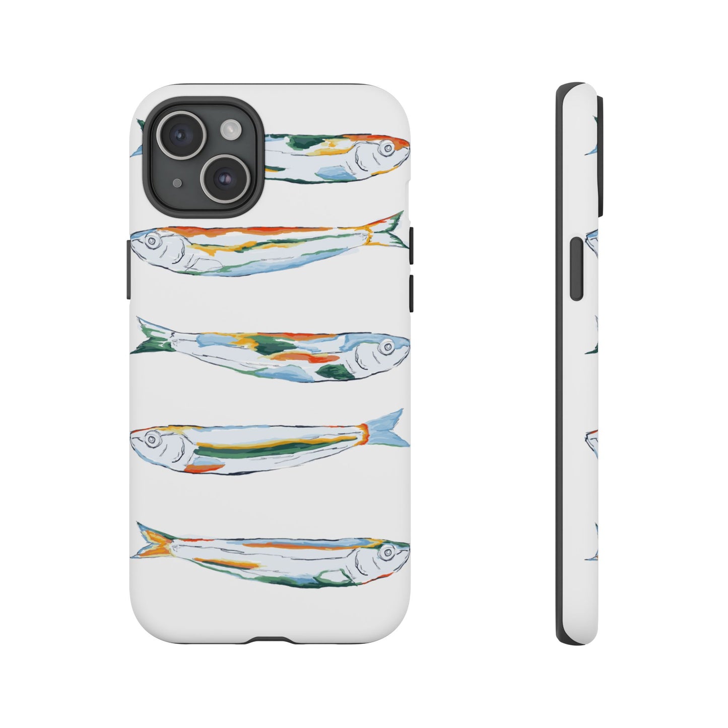 Tough Cases – Artistic Fish Design Phone Case, Unique Gift for Aquatic Lovers, Perfect for Birthdays, Holidays, and Everyday Use, Quirky Cases, Fun Phone Cases