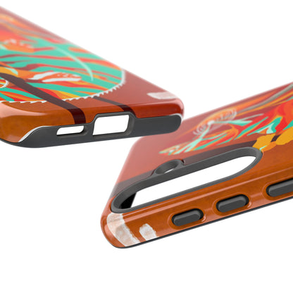 Chameleon Phone Case - Vibrant Artistic Design, Tough Cases for Animal Lovers, Unique Gift, Eco-Friendly Protection