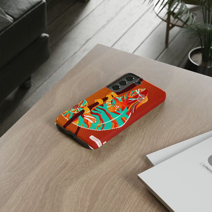 Chameleon Phone Case - Vibrant Artistic Design, Tough Cases for Animal Lovers, Unique Gift, Eco-Friendly Protection