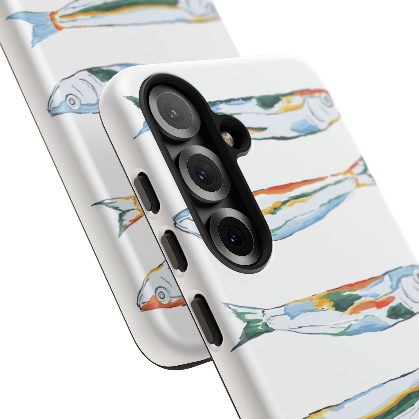 Tough Cases – Artistic Fish Design Phone Case, Unique Gift for Aquatic Lovers, Perfect for Birthdays, Holidays, and Everyday Use, Quirky Cases, Fun Phone Cases