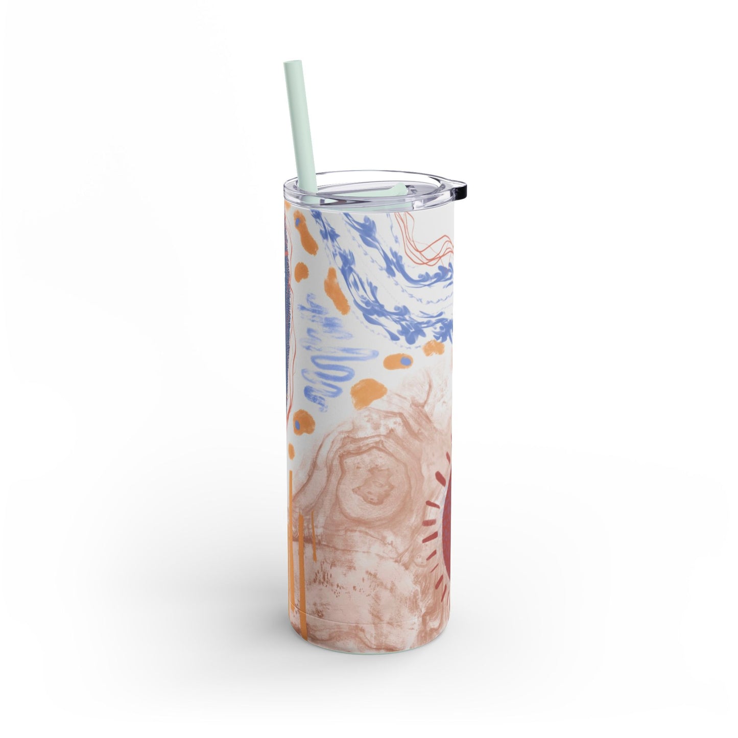 Artistic Skinny Tumbler | Unique 20oz Travel Mug | Eco-Friendly Hydration | Perfect Gift for Coffee Lovers, Art Enthusiasts, [...]