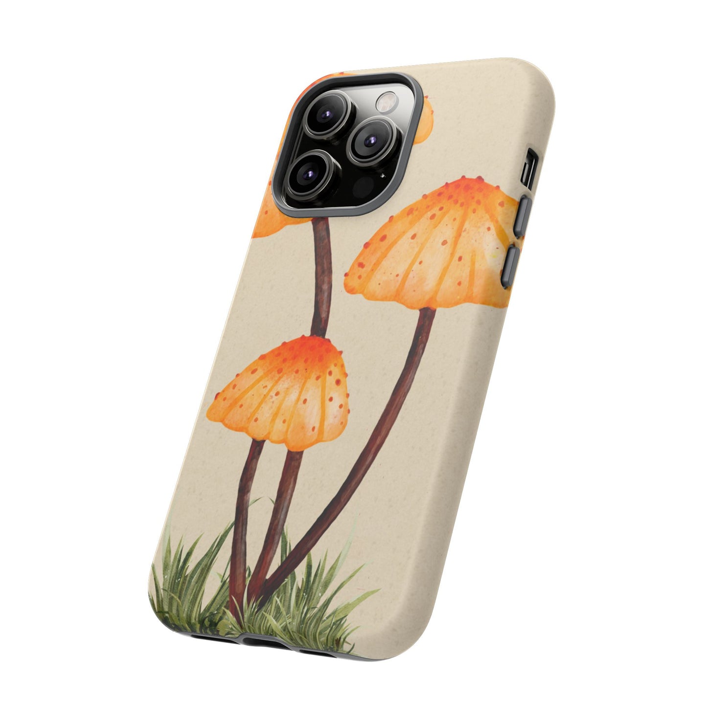 Mushroom Phone Case, Tough Cases for Nature Lovers, Unique Phone Covers, Gifts for Eco Enthusiasts, Fun Protective Cases