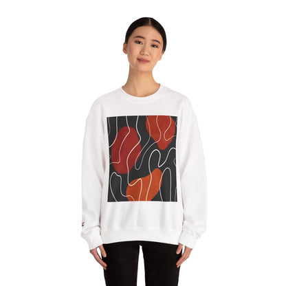 Abstract Modern Crewneck Sweatshirt, Cozy Casual Wear, Gift for Art Lovers, Stylish Layering, Perfect for Fall/Winter, Unique Graphic [...]