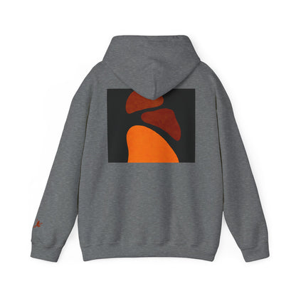 Artistic Unisex Hooded Sweatshirt - Cozy Streetwear, Casual Outfit, Perfect Gift, Fall Fashion, Graphic Hoodie