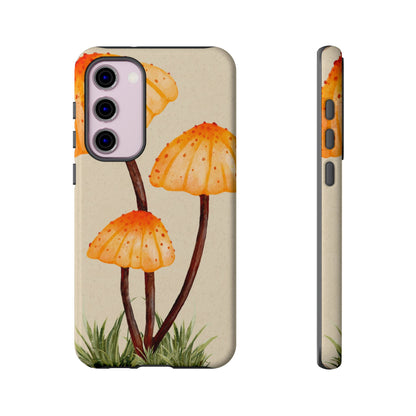 Mushroom Phone Case, Tough Cases for Nature Lovers, Unique Phone Covers, Gifts for Eco Enthusiasts, Fun Protective Cases