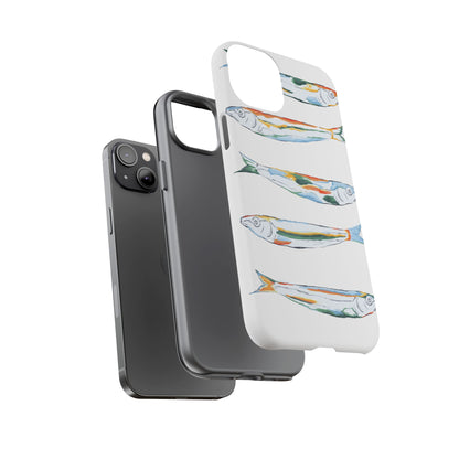 Tough Cases – Artistic Fish Design Phone Case, Unique Gift for Aquatic Lovers, Perfect for Birthdays, Holidays, and Everyday Use, Quirky Cases, Fun Phone Cases