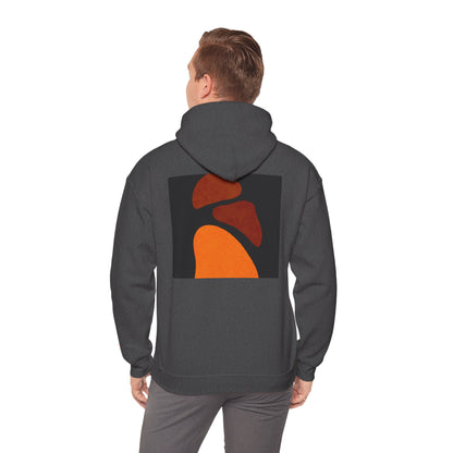 Artistic Unisex Hooded Sweatshirt - Cozy Streetwear, Casual Outfit, Perfect Gift, Fall Fashion, Graphic Hoodie