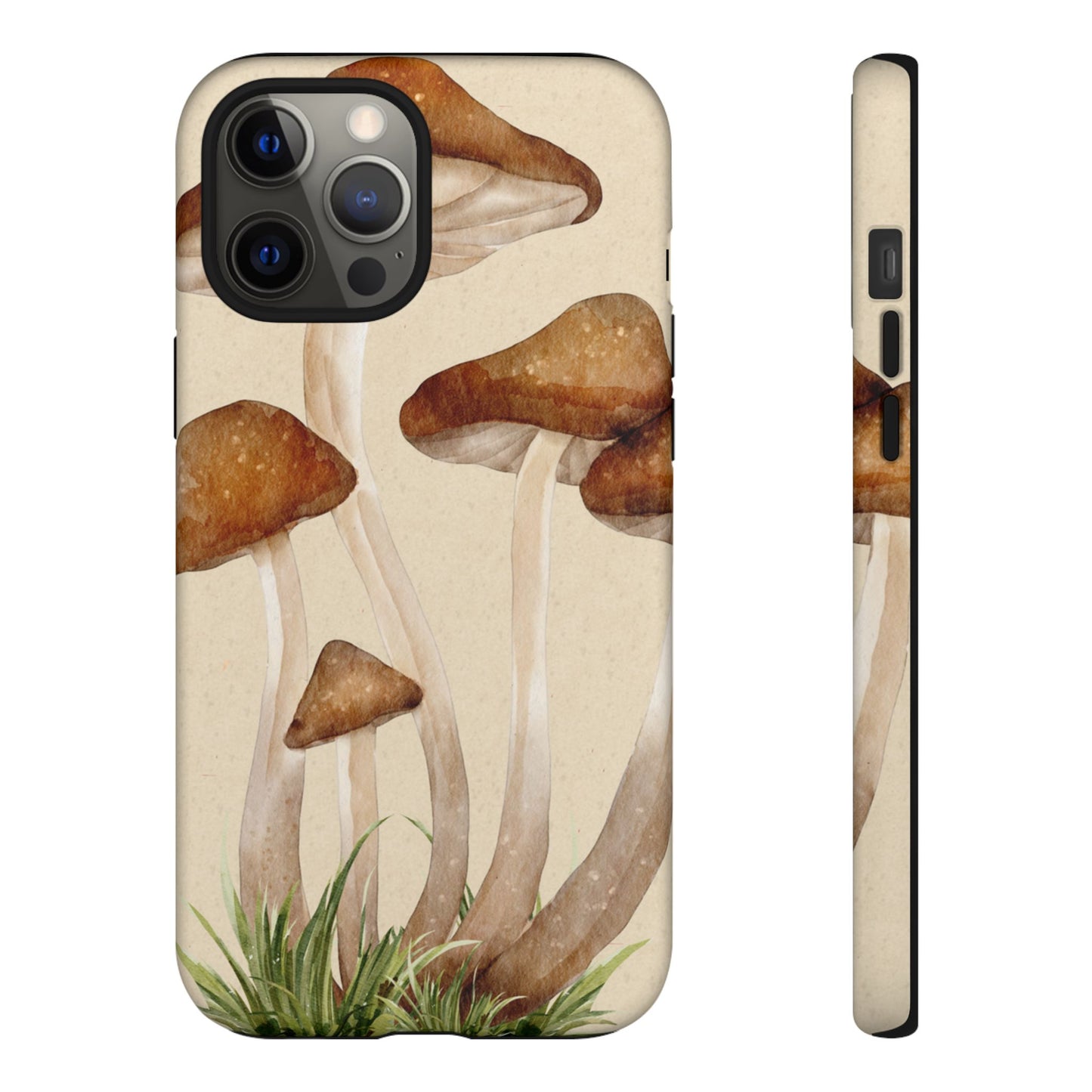 Mushroom Phone Case - Nature Lover, Eco-Friendly Gift, Cute Cell Phone Cover, Aesthetic Tech Accessory, Unique Fall Decor, Artsy Phone Cases, Cute, Gift for Her, Nature-inspired Designs, Durable Cases