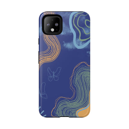 Artistic Phone Case, Abstract Phone Cover, Gift for Her, Modern Design, Boho Phone Case, Unique Phone Accessories