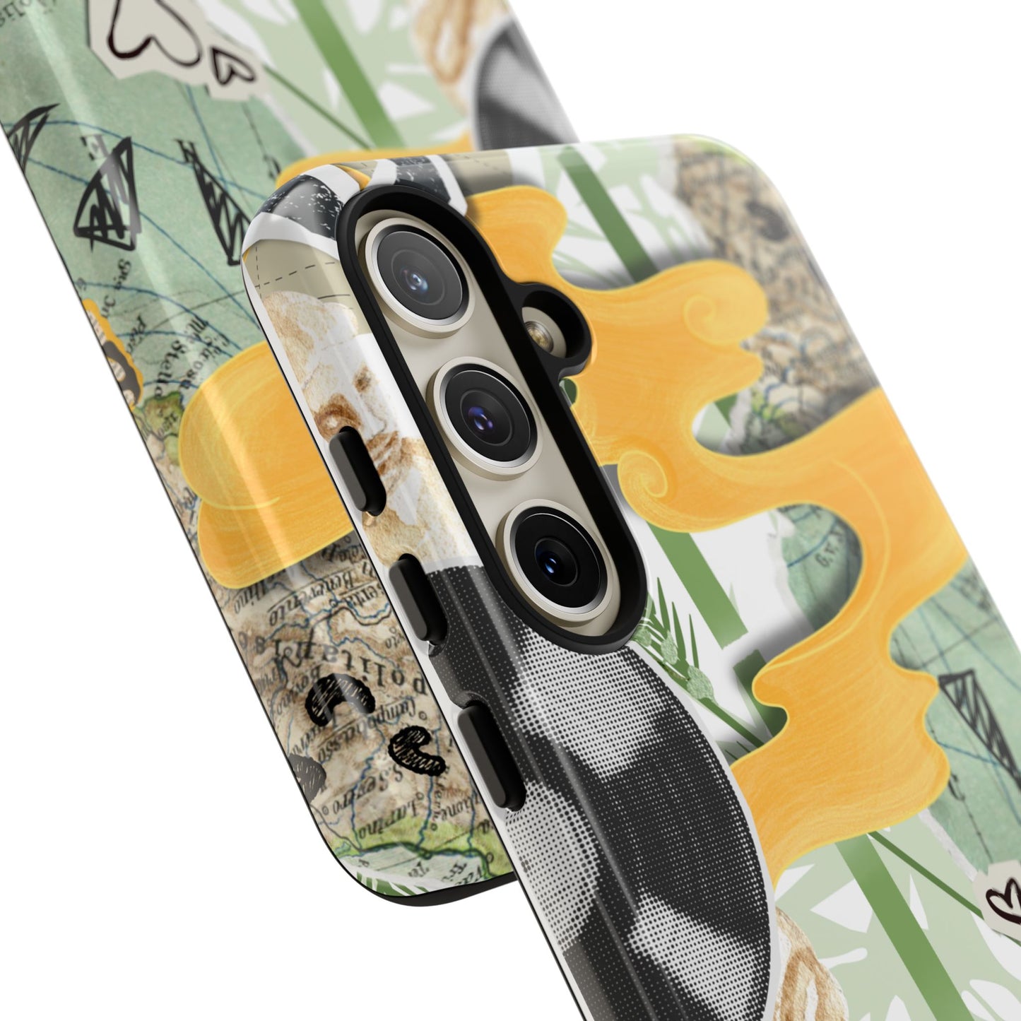Artistic Phone Case, Unique Cell Phone Cover, Trendy Gifts for Music Lovers, Eco-Friendly Phone Accessory, Stylish Tech Gifts, Cool Cases, Unique Phone Cases