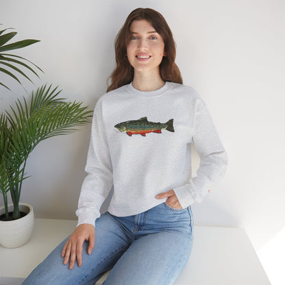 Fishing Vibes Crewneck Sweatshirt | Perfect for Outdoor Lovers, Fishing Gifts, Casual Wear, Eco-Friendly Apparel