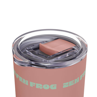 Zen Frog Skinny Tumbler, 20oz - Unique Drinkware for Nature Lovers, Eco-friendly Gift, Travel Cup, Summer Hydration, Stylish Reusable Cup