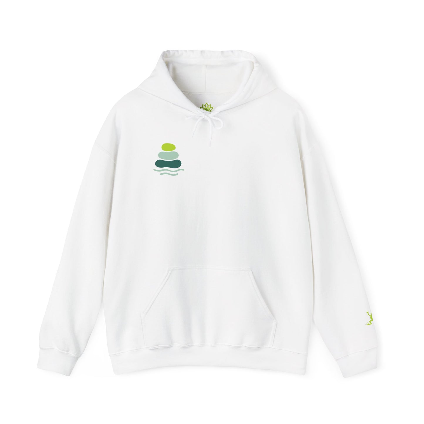 Nature-Inspired Unisex Hooded Sweatshirt, Comfortable Pullover, Casual Clothing, Eco-Friendly Gift, Chill Vibe Hoodie, Relaxing Outfit