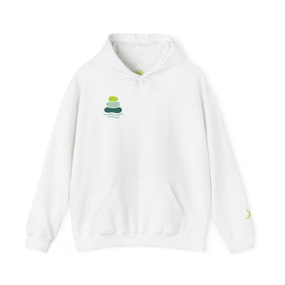 Nature-Inspired Unisex Hooded Sweatshirt, Comfortable Pullover, Casual Clothing, Eco-Friendly Gift, Chill Vibe Hoodie, Relaxing Outfit
