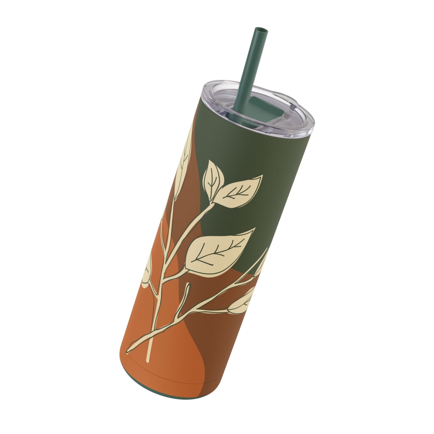 Autumn Leaves Tumbler, Fall Travel Mug, Eco-Friendly Drinkware, Perfect for Gifts, Seasonal Decor, 20oz Skinny Cup