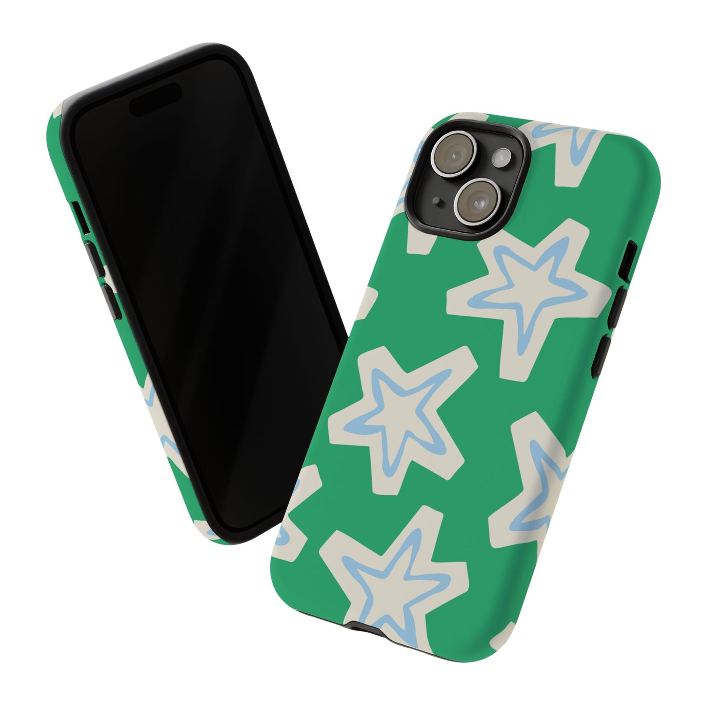 Retro Star Pattern Phone Case | Tough Cases, Colorful Cover for Phones, Phone Accessories, Gift for Her, Trendy Cases