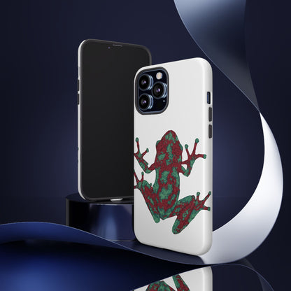 Frog Phone Case, Tough Cases, Eco-Friendly Phone Accessories, Unique Gifts for Nature Lovers, Cute Frog Design