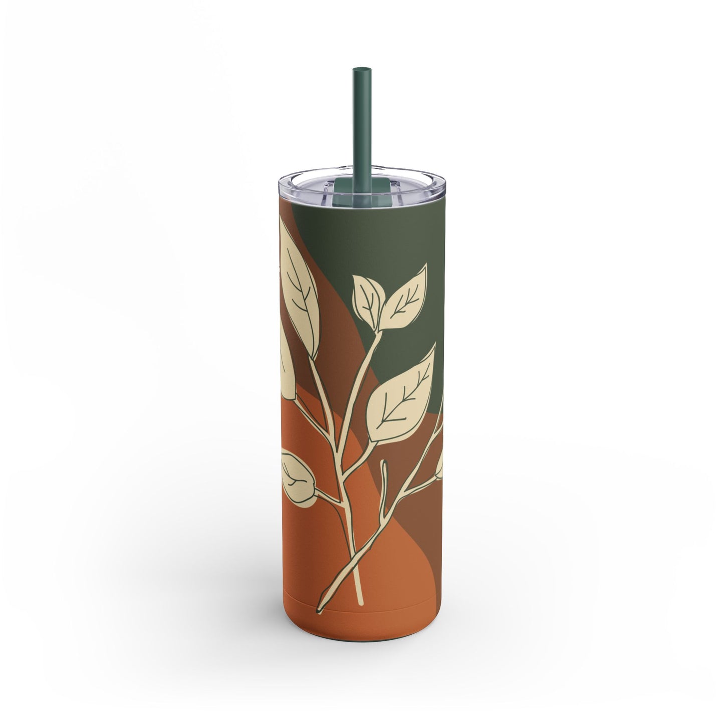 Autumn Leaves Tumbler, Fall Travel Mug, Eco-Friendly Drinkware, Perfect for Gifts, Seasonal Decor, 20oz Skinny Cup