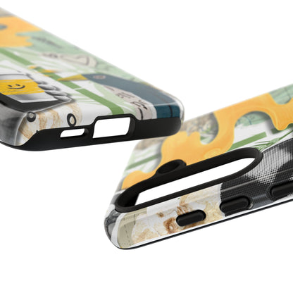 Artistic Phone Case, Unique Cell Phone Cover, Trendy Gifts for Music Lovers, Eco-Friendly Phone Accessory, Stylish Tech Gifts, Cool Cases, Unique Phone Cases