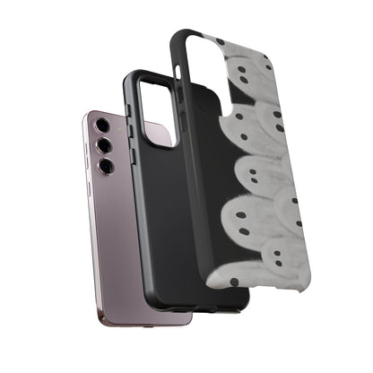 Painted Ghosts Phone Case | Ghostly Tough Phone Case for Spooky Style, Halloween Gift, Phone Cover, Ghost Theme, Unique Accessory, Spooky Season, Viral Painted Ghosts Inspired Design