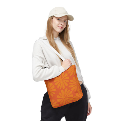 Vibrant Floral Tote Bag - Fun, Stylish, Versatile for Everyday Use, Beach, Shopping, Gifts, Travel