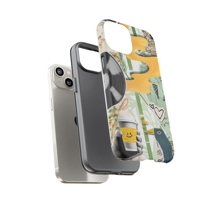 Artistic Phone Case, Unique Cell Phone Cover, Trendy Gifts for Music Lovers, Eco-Friendly Phone Accessory, Stylish Tech Gifts, Cool Cases, Unique Phone Cases
