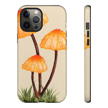 Mushroom Phone Case, Tough Cases for Nature Lovers, Unique Phone Covers, Gifts for Eco Enthusiasts, Fun Protective Cases
