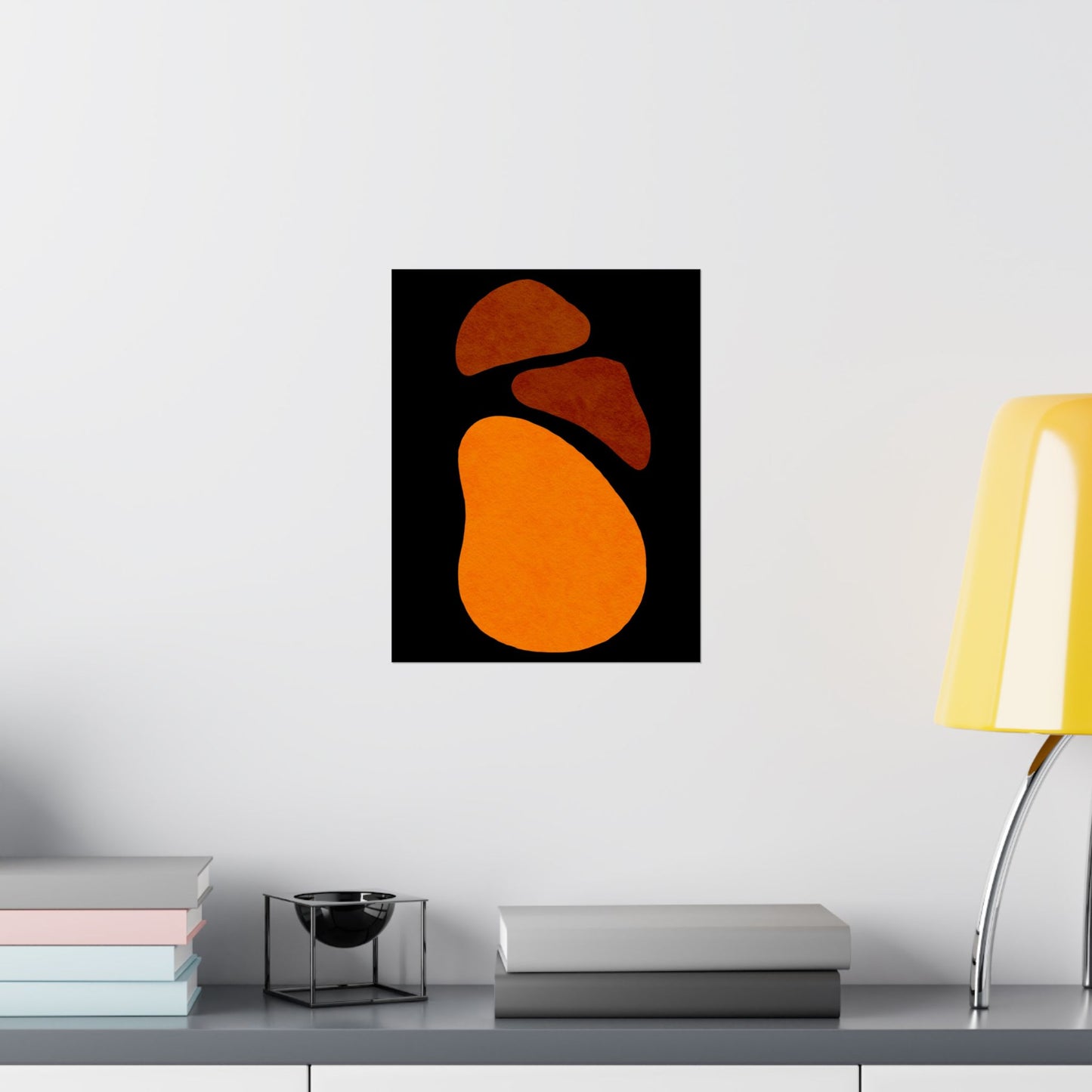 Modern Abstract Matte Vertical Posters, Minimalist Wall Art, Boho Decor, Home Office Artwork, Gift for Art Lovers