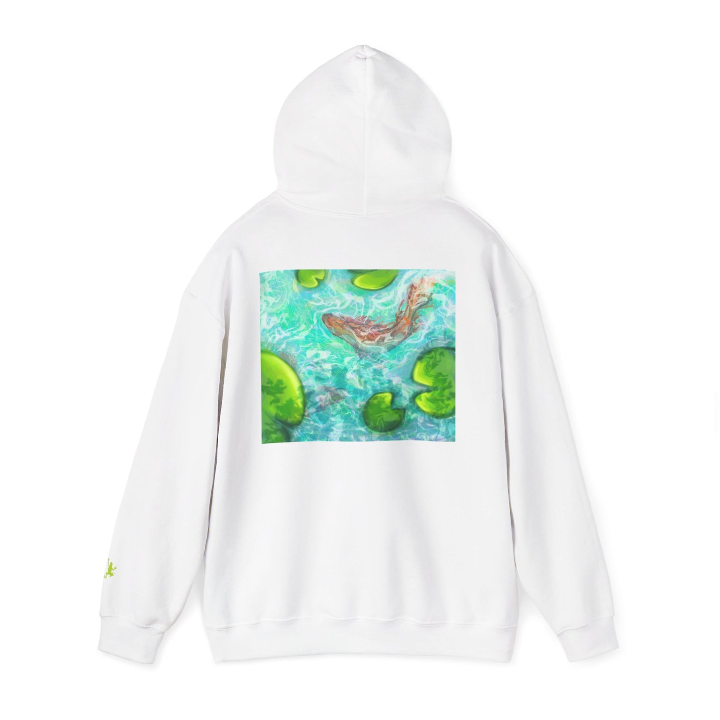 Nature-Inspired Unisex Hooded Sweatshirt, Comfortable Pullover, Casual Clothing, Eco-Friendly Gift, Chill Vibe Hoodie, Relaxing Outfit