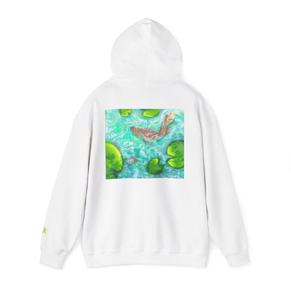 Nature-Inspired Unisex Hooded Sweatshirt, Comfortable Pullover, Casual Clothing, Eco-Friendly Gift, Chill Vibe Hoodie, Relaxing Outfit