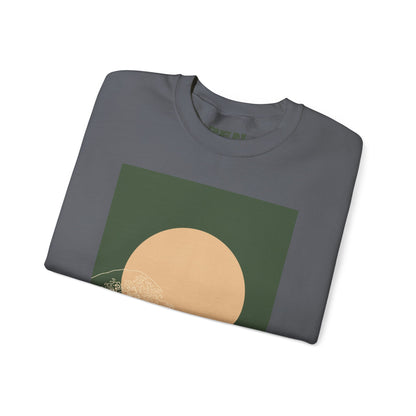 Nature-Inspired Unisex Crewneck Sweatshirt, Cozy Casual Wear, Gift for Outdoor Lovers, Perfect for Fall and Winter