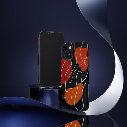 Stylish Phone Case with Abstract Design, Tough Cases for Modern Life, Trendy Phone Accessory, Unique Gift Idea, Holiday Present