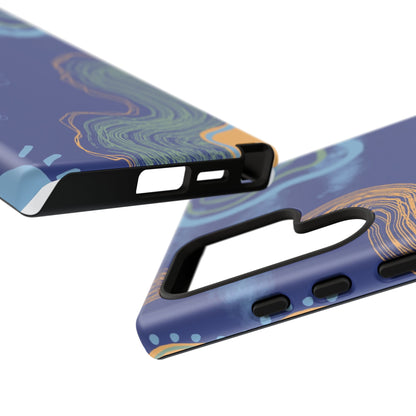 Artistic Phone Case, Abstract Phone Cover, Gift for Her, Modern Design, Boho Phone Case, Unique Phone Accessories