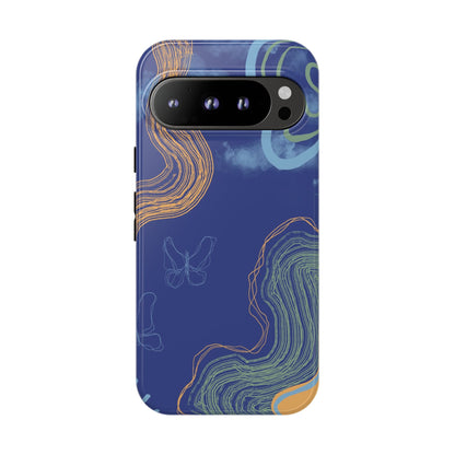 Artistic Phone Case, Abstract Phone Cover, Gift for Her, Modern Design, Boho Phone Case, Unique Phone Accessories