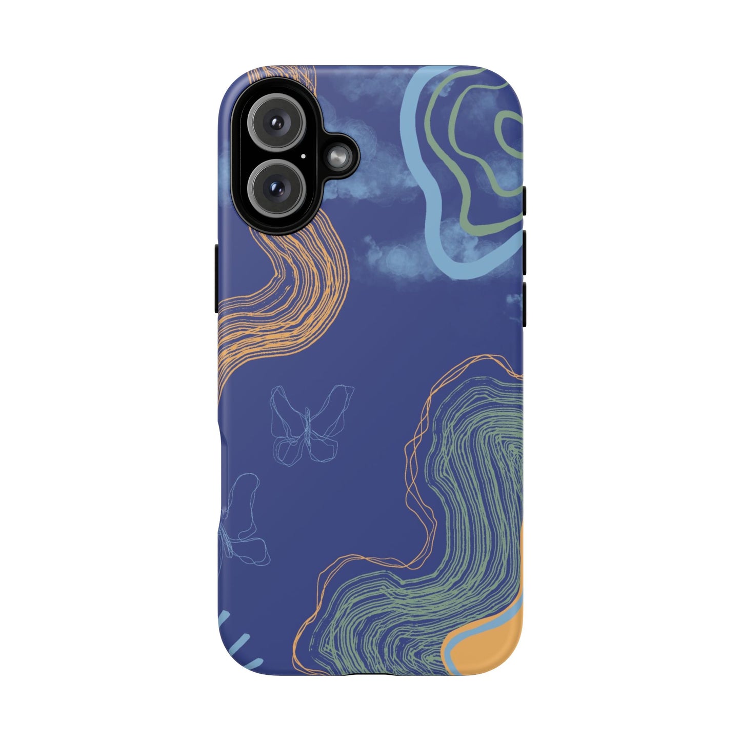 Artistic Phone Case, Abstract Phone Cover, Gift for Her, Modern Design, Boho Phone Case, Unique Phone Accessories