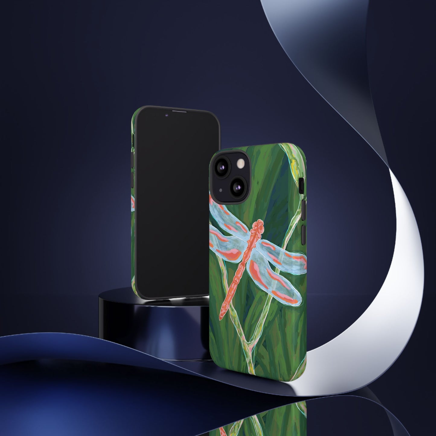 Dragonfly Phone Case, Tough Cases for Nature Lovers, Unique Phone Cover, Eco-Friendly Gift, Colorful Protection