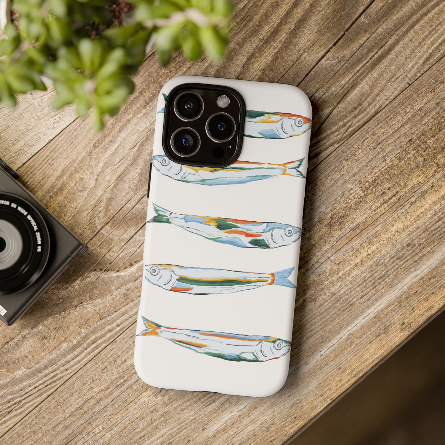 Tough Cases – Artistic Fish Design Phone Case, Unique Gift for Aquatic Lovers, Perfect for Birthdays, Holidays, and Everyday Use, Quirky Cases, Fun Phone Cases