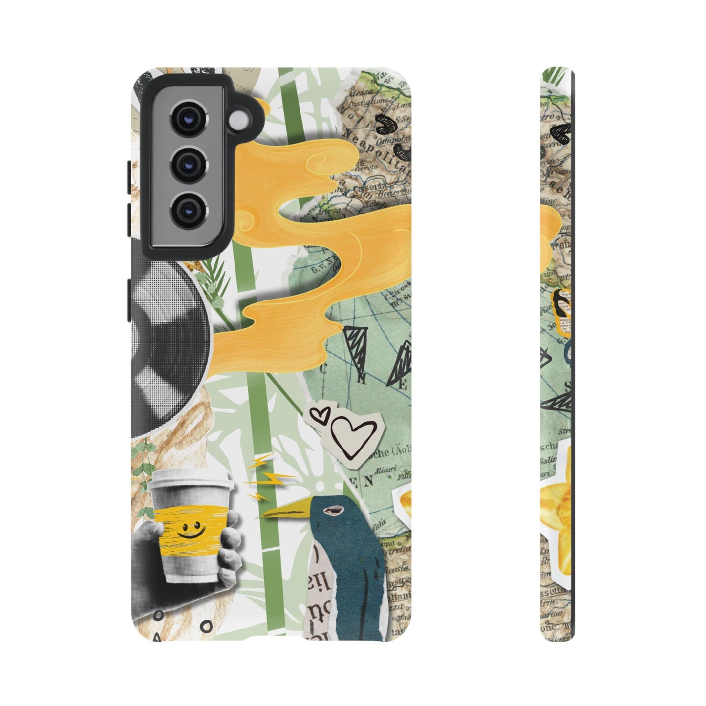 Artistic Phone Case, Unique Cell Phone Cover, Trendy Gifts for Music Lovers, Eco-Friendly Phone Accessory, Stylish Tech Gifts, Cool Cases, Unique Phone Cases