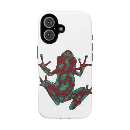 Frog Phone Case, Tough Cases, Eco-Friendly Phone Accessories, Unique Gifts for Nature Lovers, Cute Frog Design