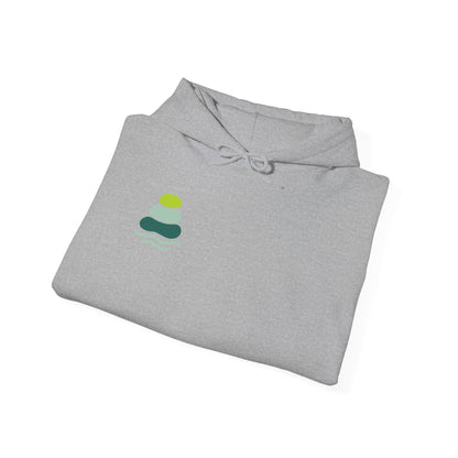 Nature-Inspired Unisex Hooded Sweatshirt, Comfortable Pullover, Casual Clothing, Eco-Friendly Gift, Chill Vibe Hoodie, Relaxing Outfit