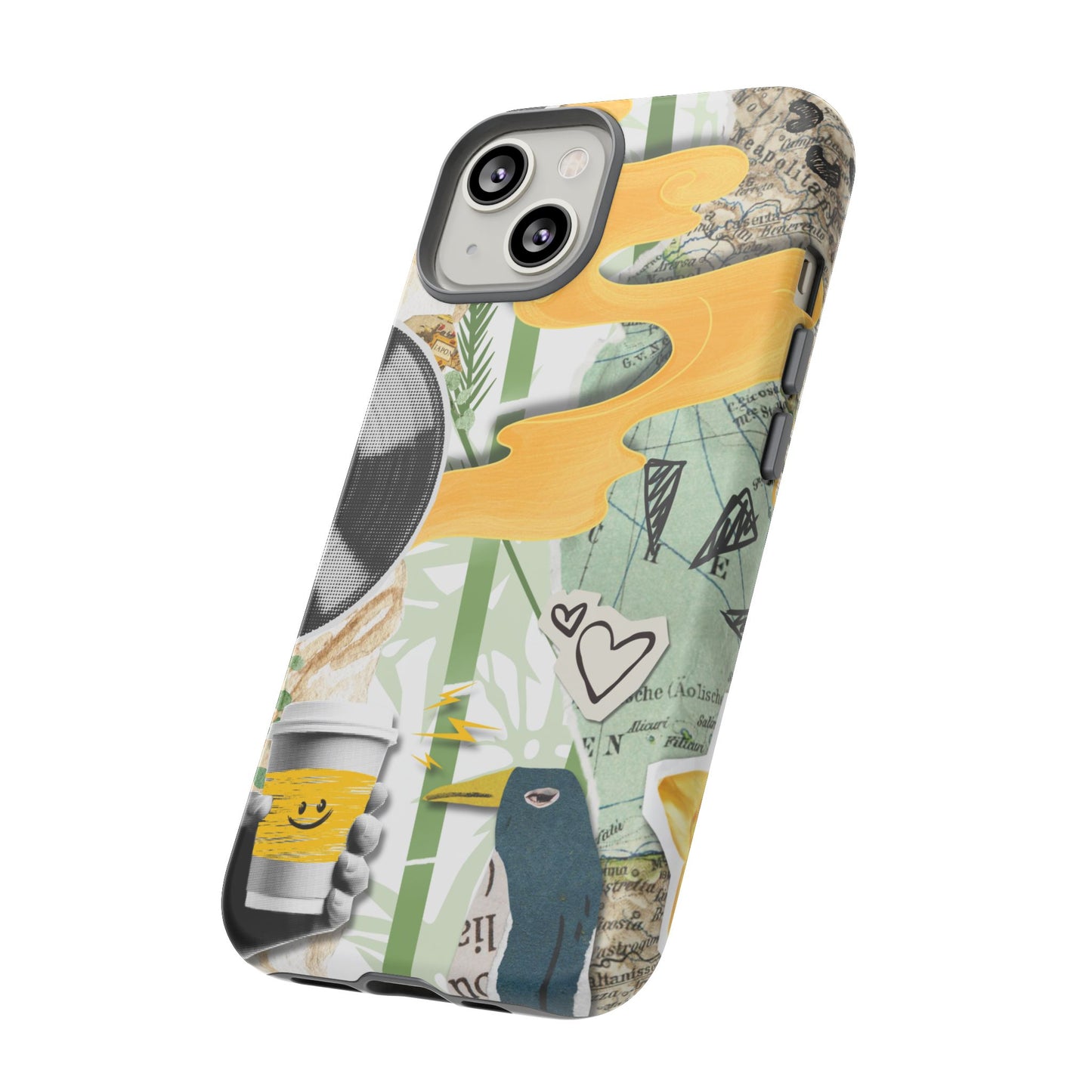 Artistic Phone Case, Unique Cell Phone Cover, Trendy Gifts for Music Lovers, Eco-Friendly Phone Accessory, Stylish Tech Gifts, Cool Cases, Unique Phone Cases