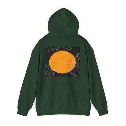 Lotus Sunshine Unisex Hoodie, Cozy Sweatshirt for Relaxation, Nature Lovers Gift, Everyday Comfort, Inspirational Outfit, Gift for Him, Gift for Her, Abstract Crewneck
