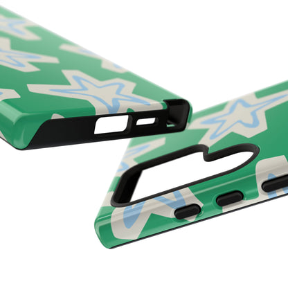 Retro Star Pattern Phone Case | Tough Cases, Colorful Cover for Phones, Phone Accessories, Gift for Her, Trendy Cases