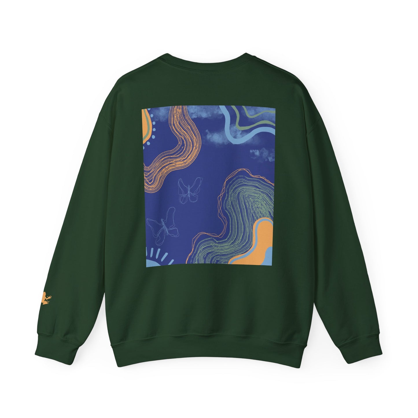 Vibrant Unisex Crewneck Sweatshirt, Cozy Sweatshirt for All Seasons, Casual Wear, Art-Inspired Gift, Spring Fashion, Unisex Apparel
